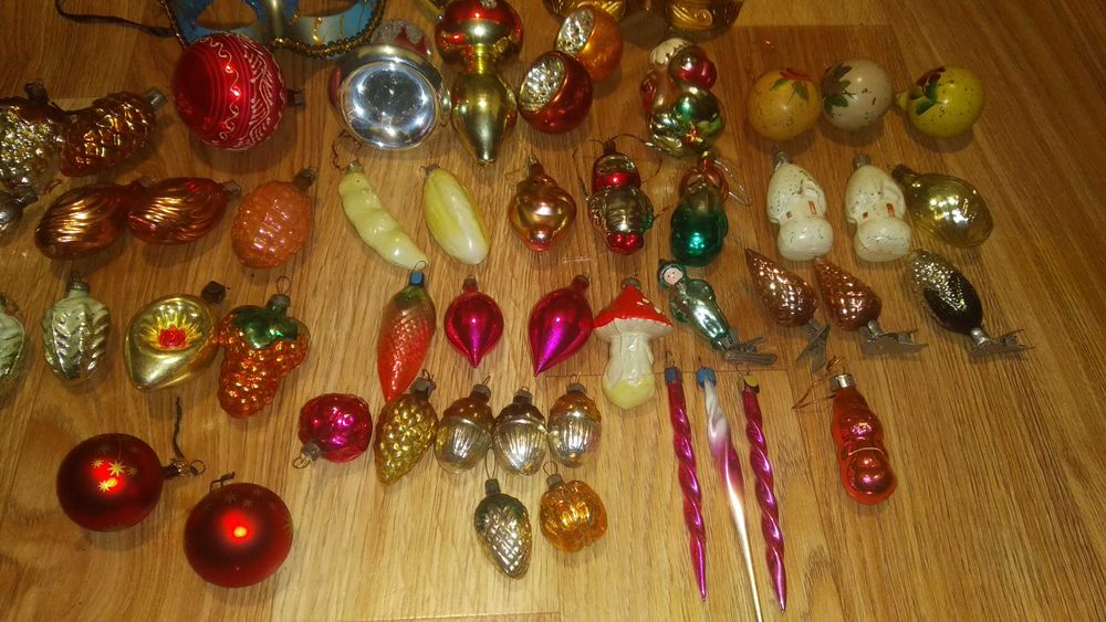 Продам ёлочные игрушки прошлого века