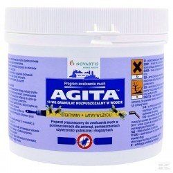 Granulat Agita 10 WG, 400 g na muchy prusaki