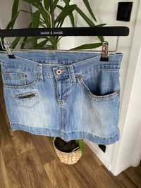 Spódniczka mini jeans Vertus S