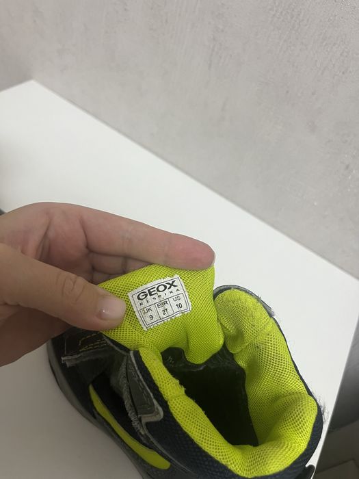 Зимові черевики для хлопчика geox