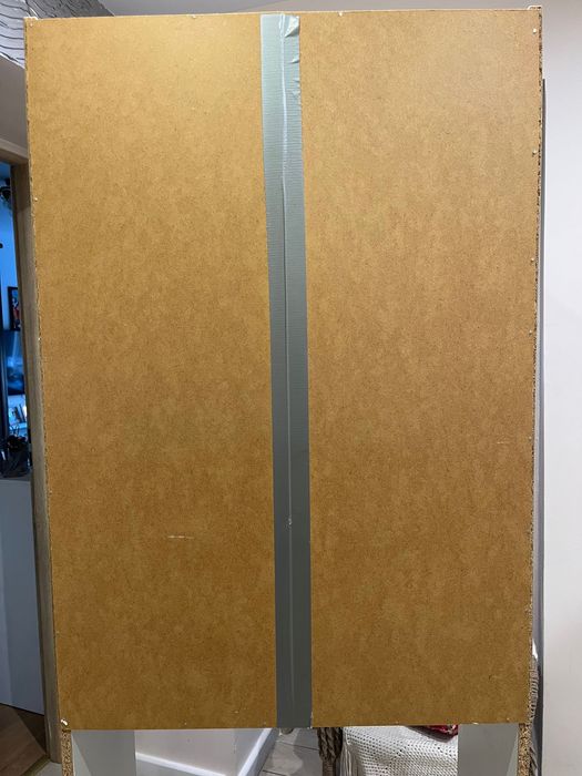 Szafka łazienkowa nad pralkę biała