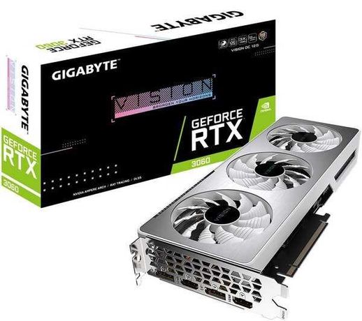 Відеокарта GIGABYTE GeForce RTX3060 12GB GDDR6 VISION OC