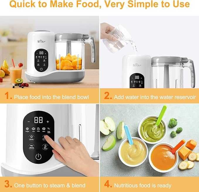 Baby Food Maker robot kuchenny