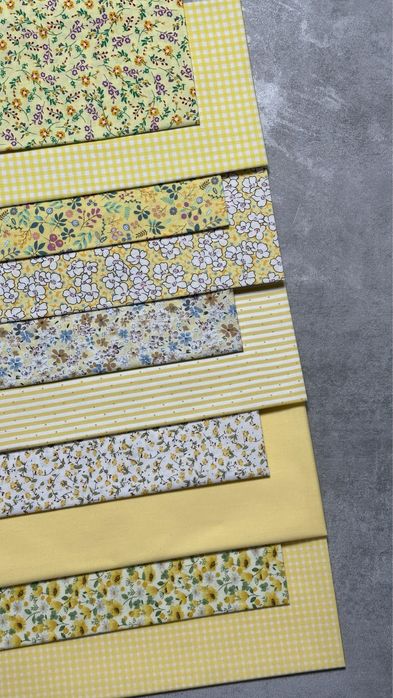 Ткань хлопок для рукоделия. Лоскути печворк.