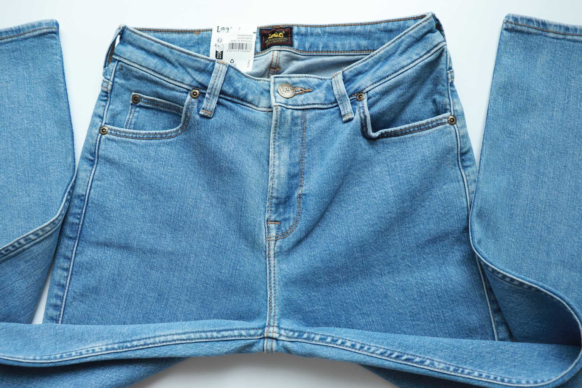 LEE SCARLETT HIGH W29 L29 damskie spodnie jeansy nowe skinny okazja