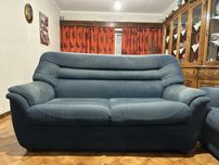 Conjunto de sofás c/ sofá cama