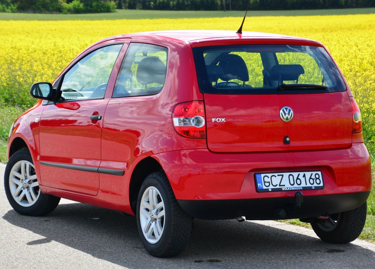Piękny zadbany Volkswagen Fox 1,2B hak klima central szyber elektryka