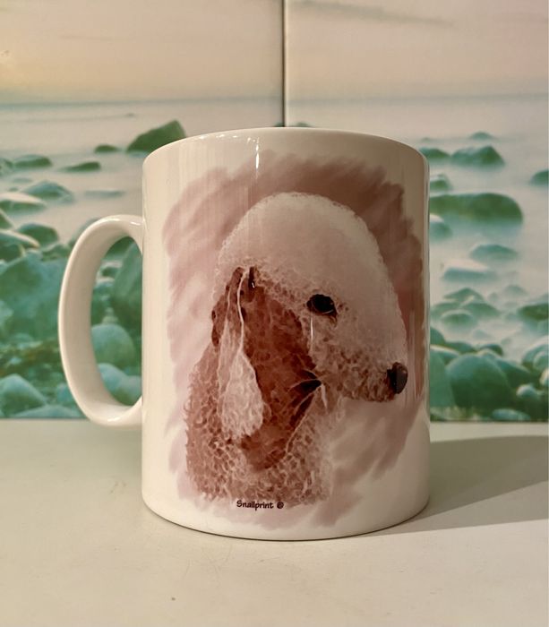 Чашка з собакою Бедлінгтон-тер'єр Англія