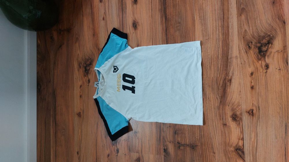 Koszulka MESSI 158 164 VINGINO oryginalna biała piłkarski t-shirt
