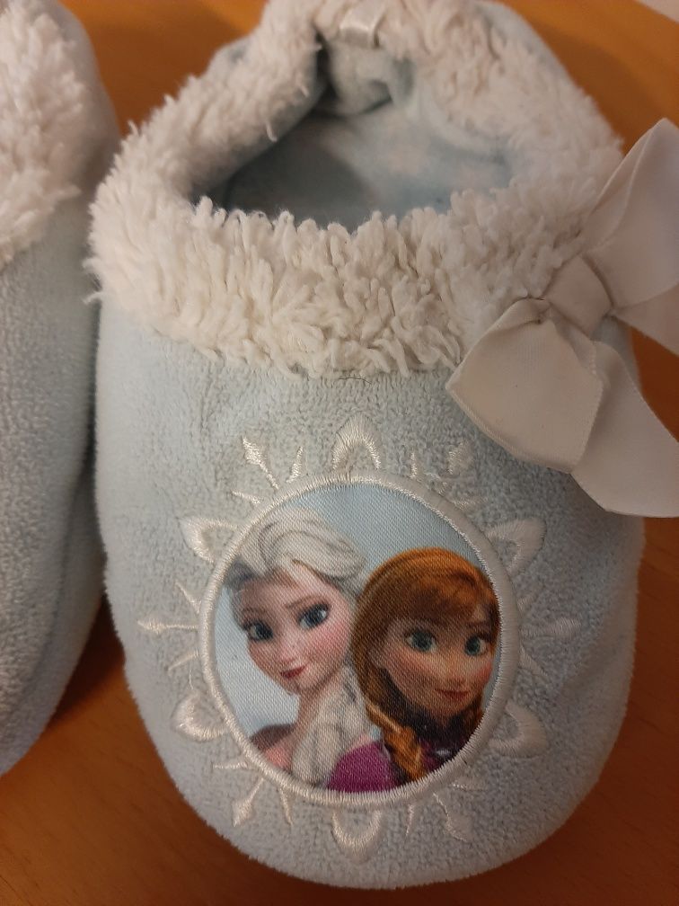 Kapcie kapciuszki z Krainy lodu z Elza i Anna,Frozen rozmiar 25