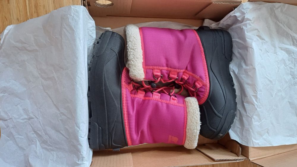 Buty zimowe Śniegowce dziecięce SOREL YOUTH Cumberland Deep Blush