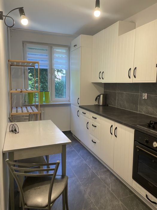 Mieszkanie 3 pokoje, Dąbie, 56.1 m2 wysoki parter, balkon, komórka