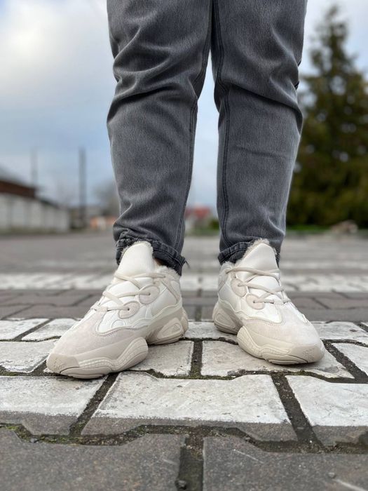 Зимові кросівки Adidas Yeezy 500 Blush Fur (38)