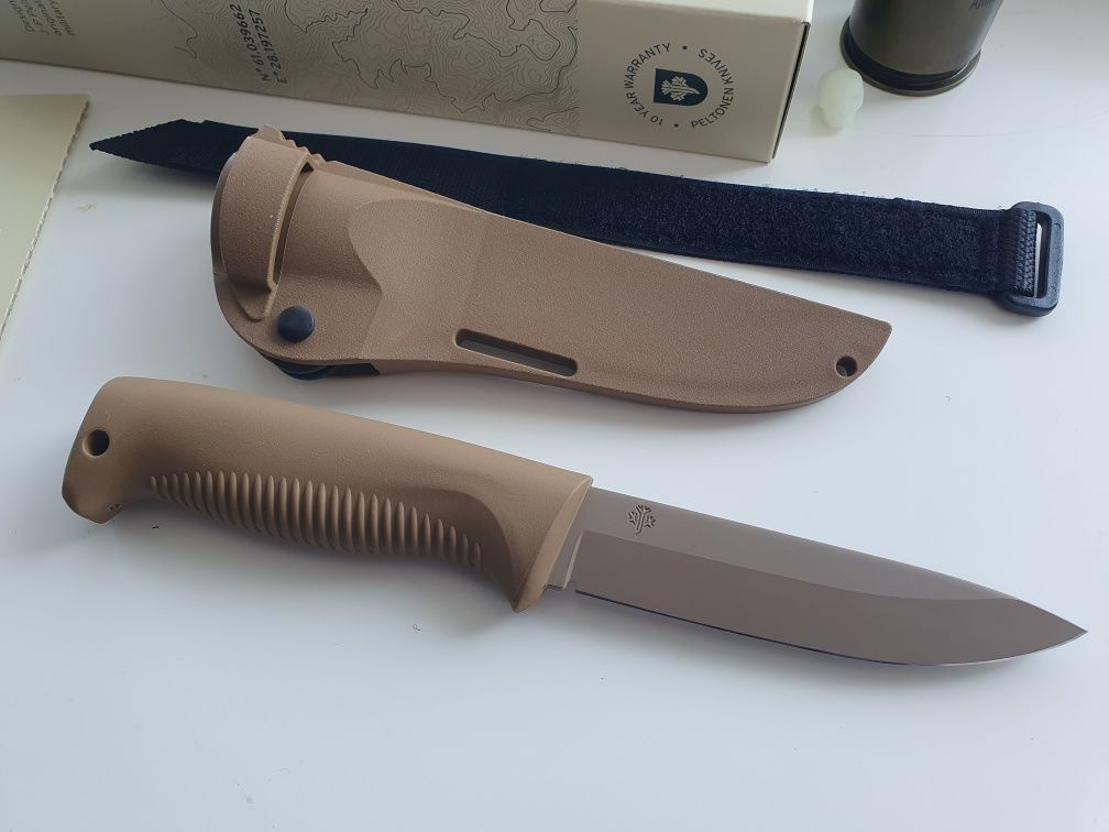 Легендарный Нож M07 Sissipuukko J-P Peltonen Cerakote Оригинал