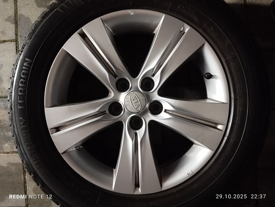 Alu felgi 5x114.3 Kia Sportage 225/60/17