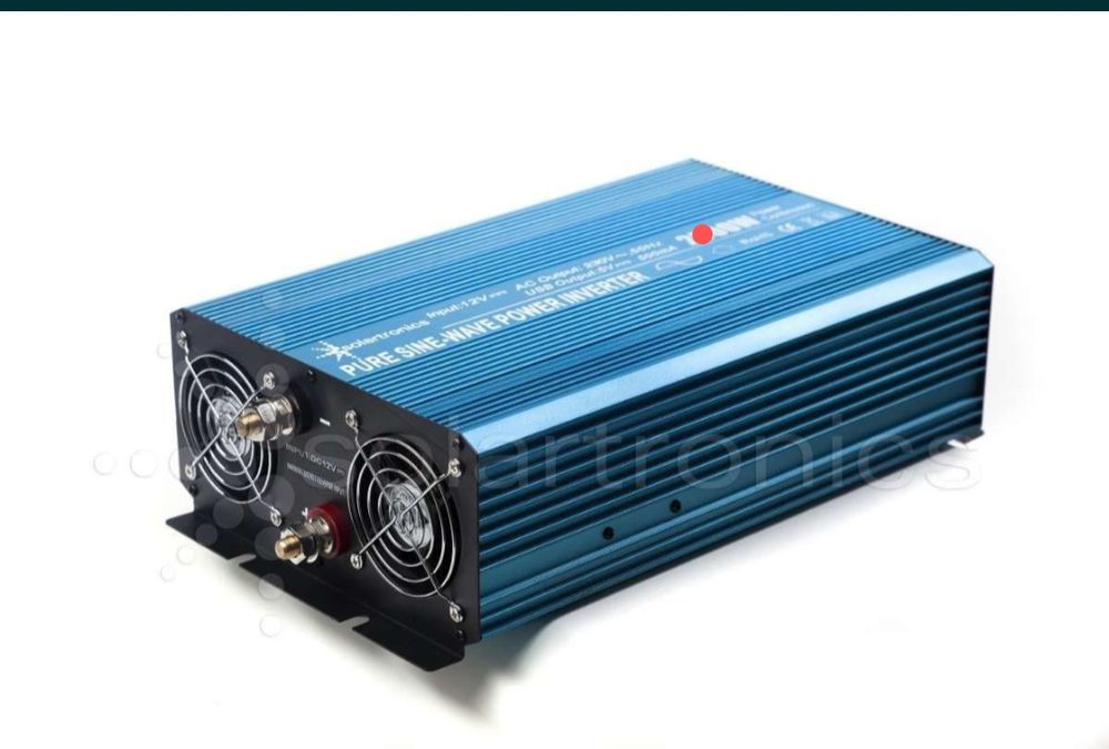 Inversor 2000W / 4000W pico Onda Pura 12V 24V Solartronics conversor