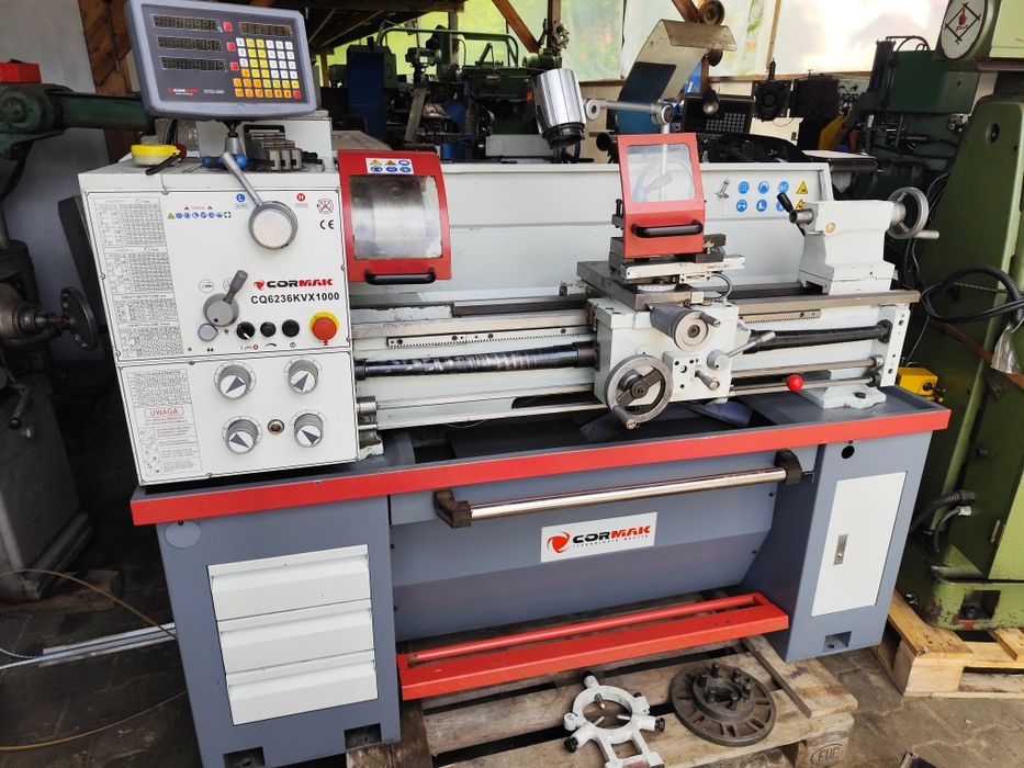 Tokarka do metalu TuD 40 Tuj 50 M piła taśmowa Cu 580 C 11 Cormak 500