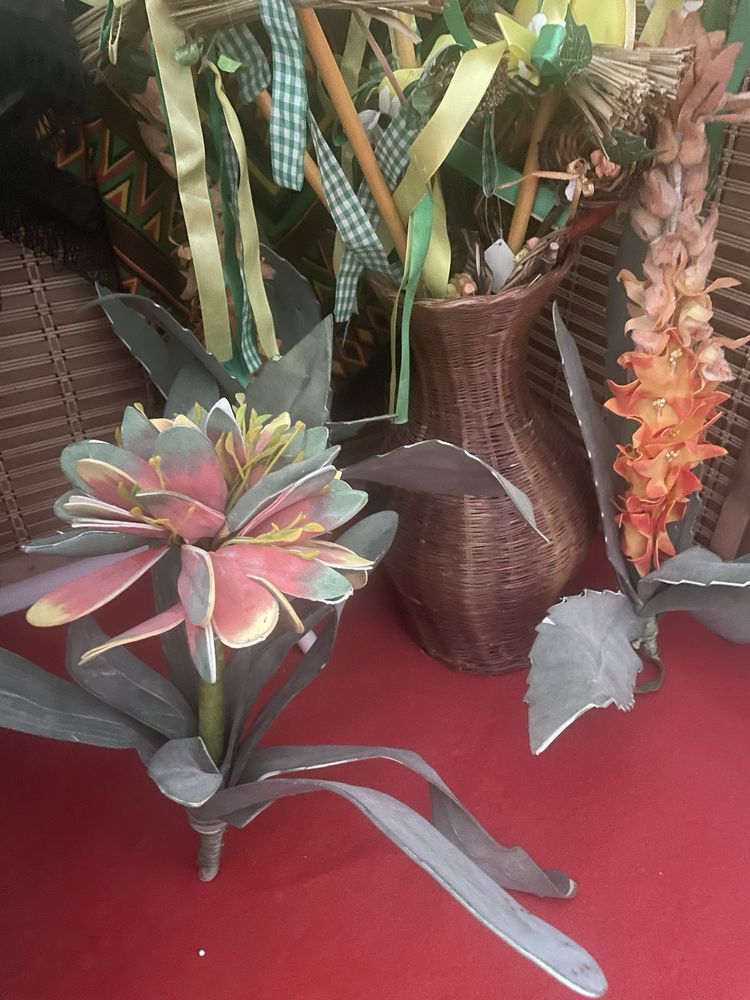 Flores Artificiais em Tecido