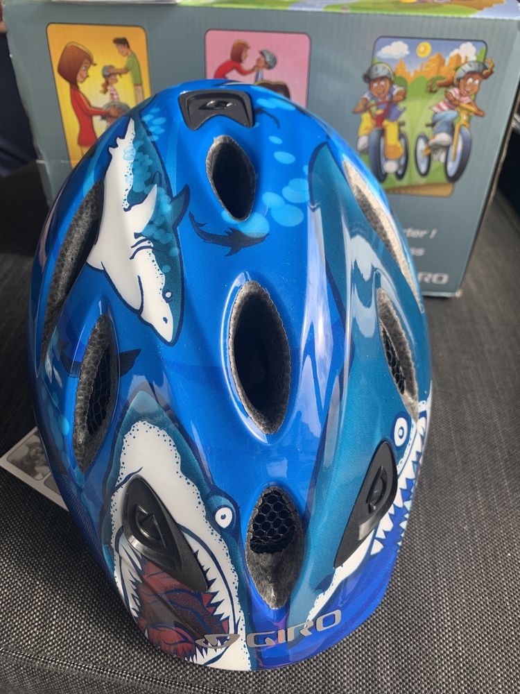 GIRO RASCAL - nowy kask rowerowy, dziecięcy, rozmiar 46-50, S-M