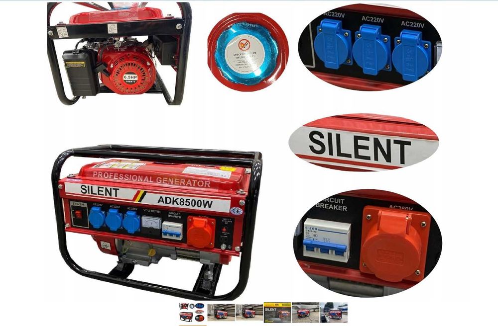 ГЕНЕРАТОР бензиновий Газовий Kraftwele MAKITSU KV3500 бензогазо