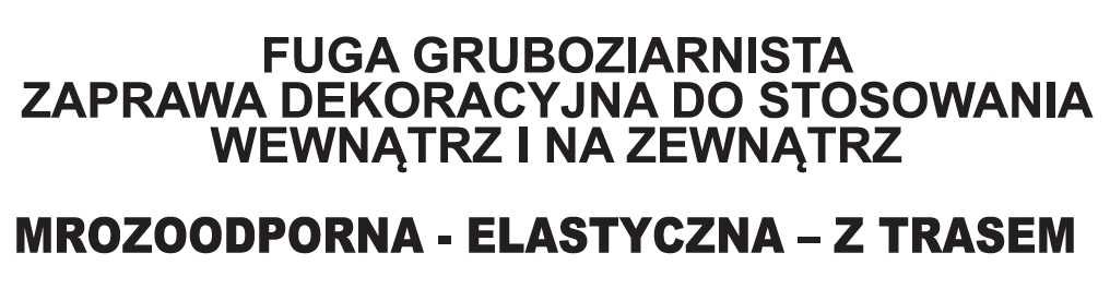 Fuga Gruboziarnista STARA CEGŁA Klinkier Zaprawa Spoina Stary Mur 10kg