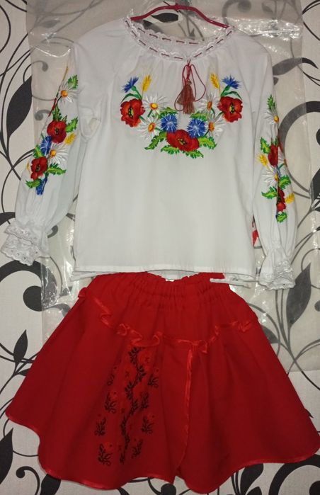 Вишиванка комплект 6-7 років 122-128 розмір