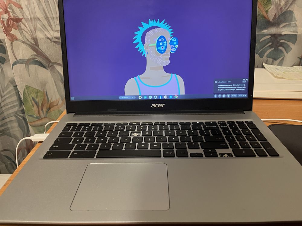 Laptop acer z hrome  OS