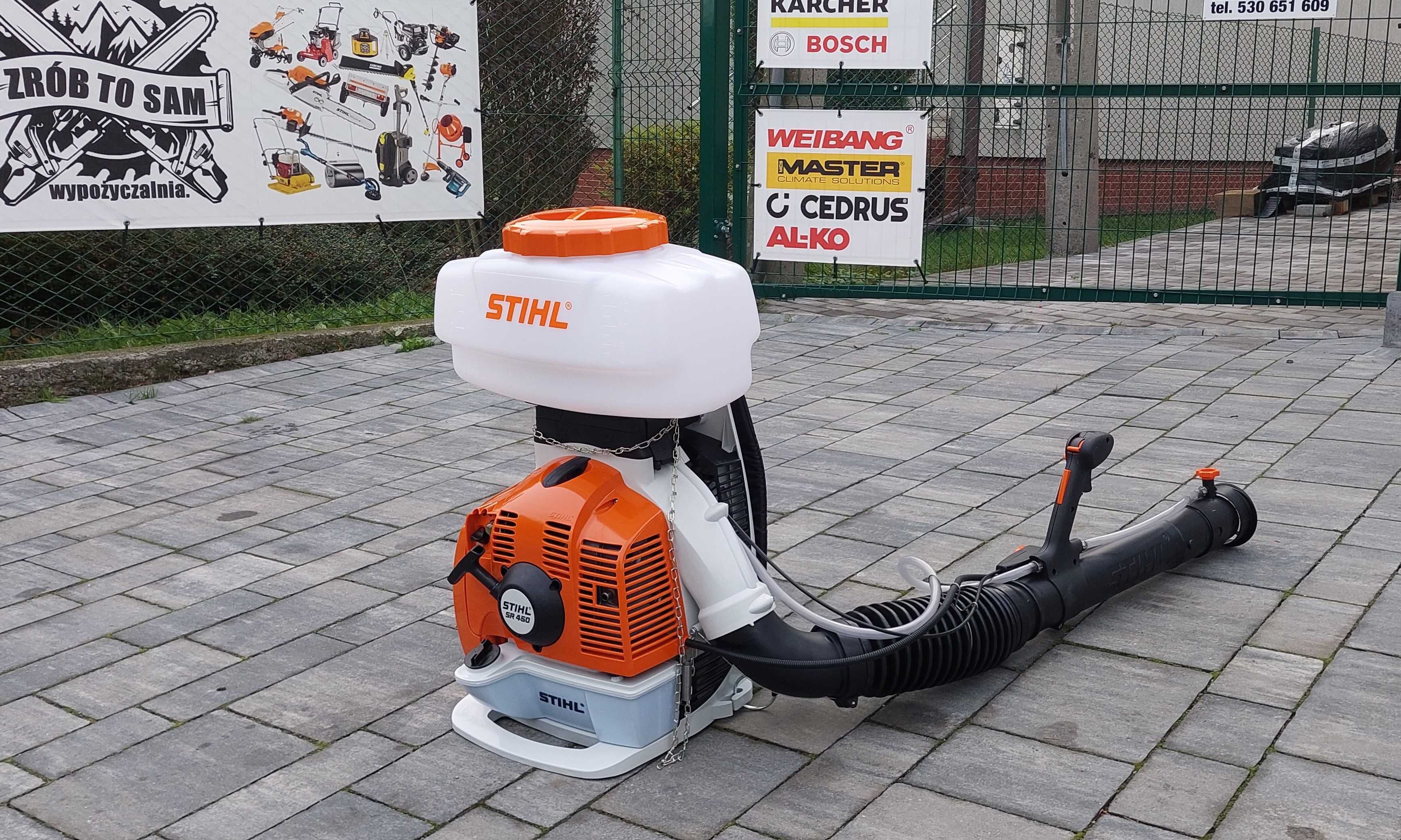 Opryskiwacz spalinowy Stihl SR 430 mocny opryskiwanie wynajem