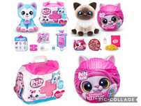 Ориг pet shop surprise pets alive smitten kittens пет кот врач zuru