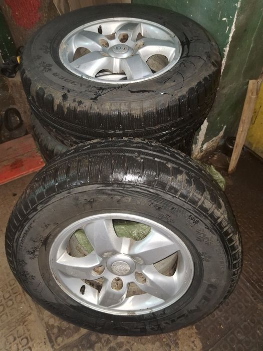 Шины General 245/70 R16 с литыми дисками