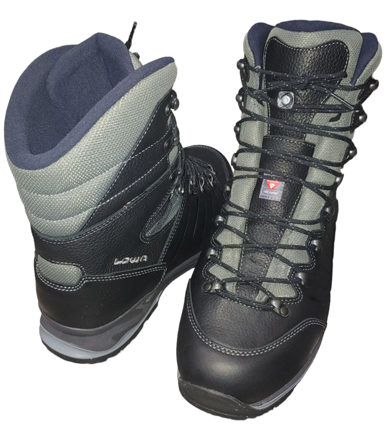 Зимові чоловічі черевики LOWA (чорні, шкіра)