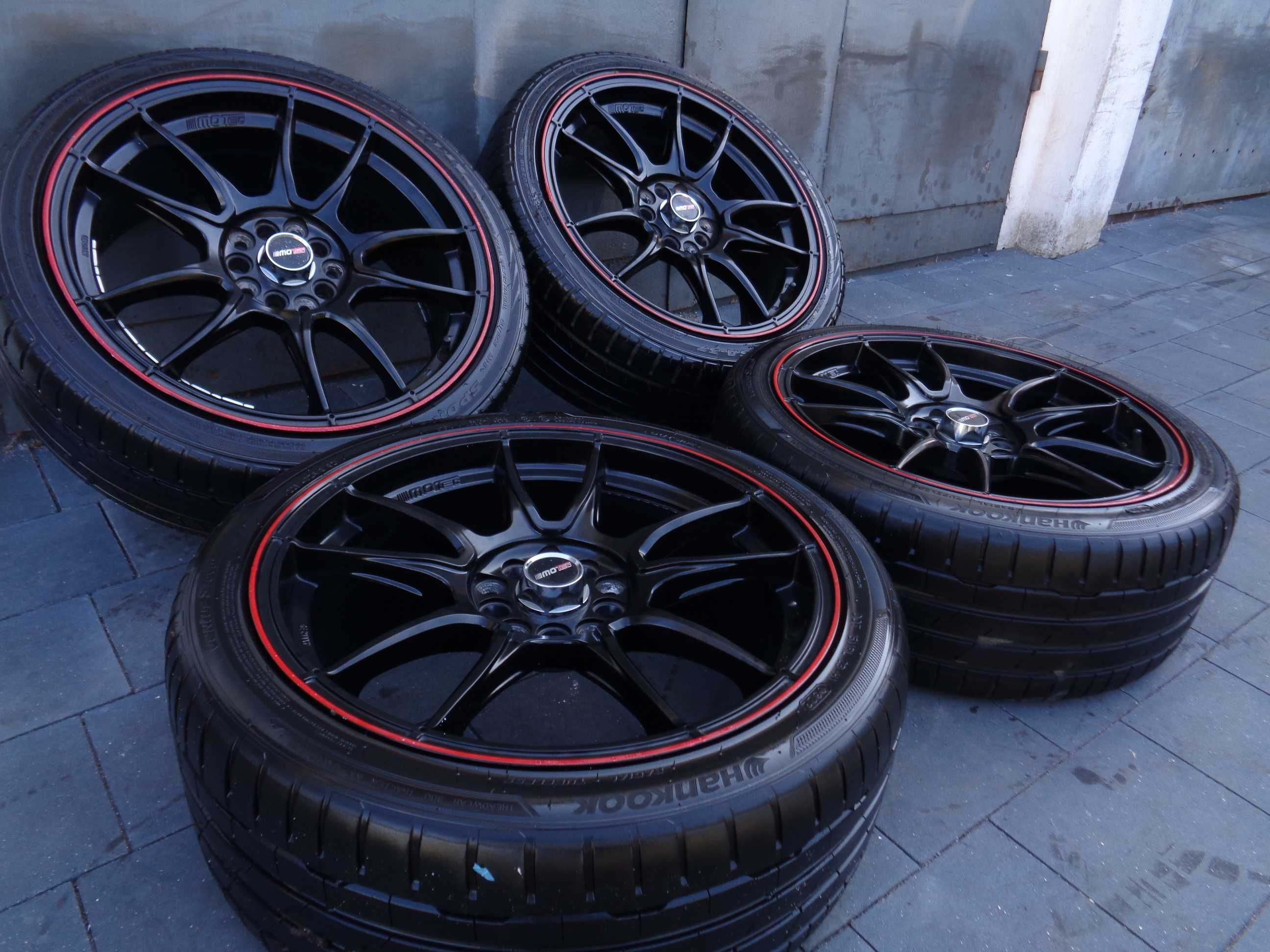 Alufelgi Motec Nitro 18 cali 5x105 i 5x115 Opel, Chevrolet + opony