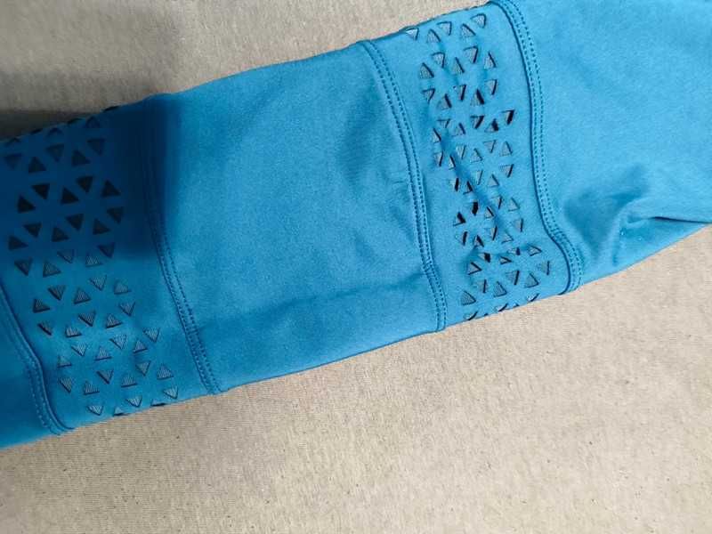 HKM x leginsy sportowe szeroki pas