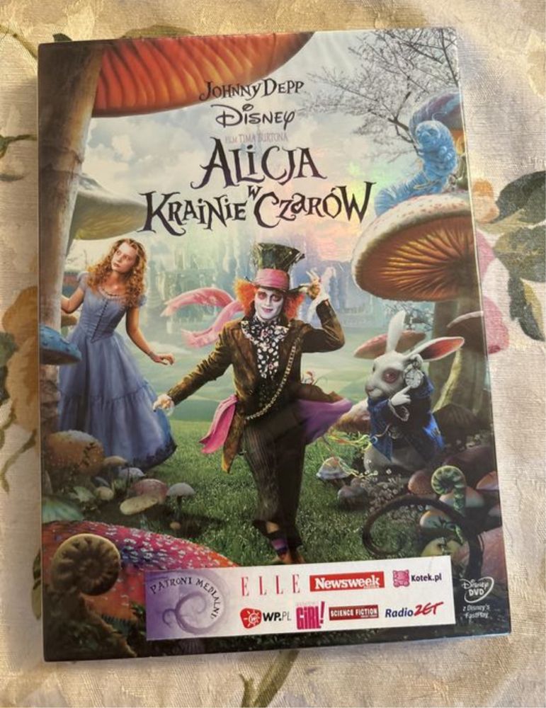 Alicja w kranie czarow dvd nowe