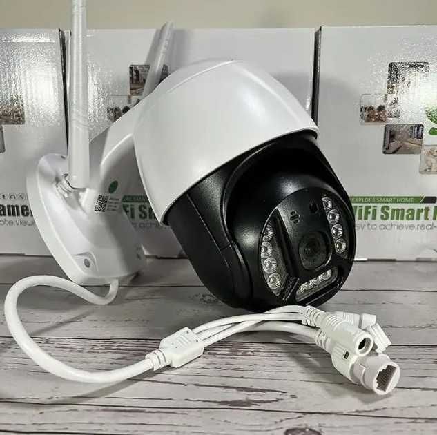 Уличная 4G IP-камера поворотная с подсветкой Smart Net Camera V380 PRO