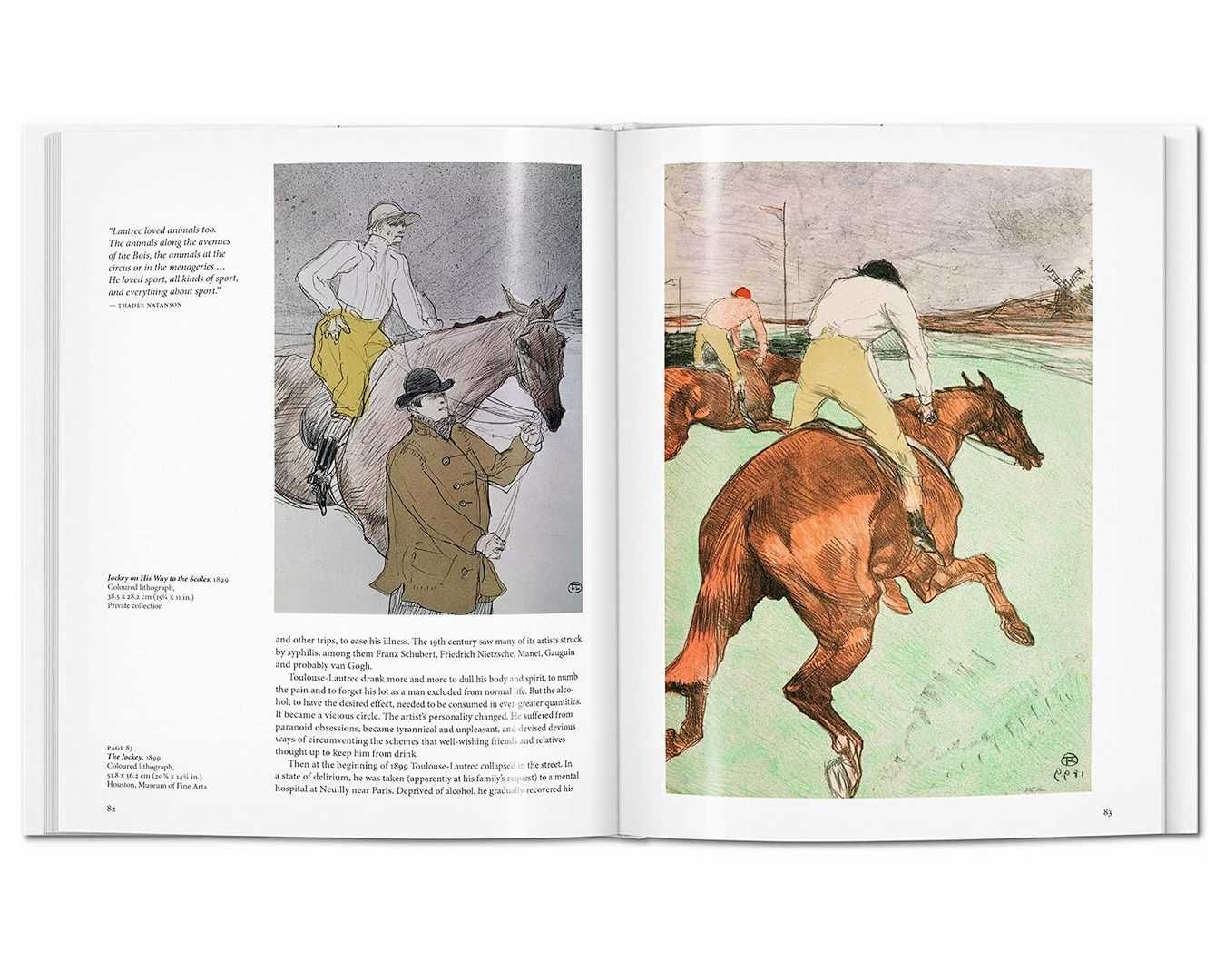 Книги о великих художниках Тулуз-Лотрек. Toulouse-Lautrec - Taschen