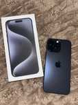 Iphone 15 pro max Blue Tittanium 256gb