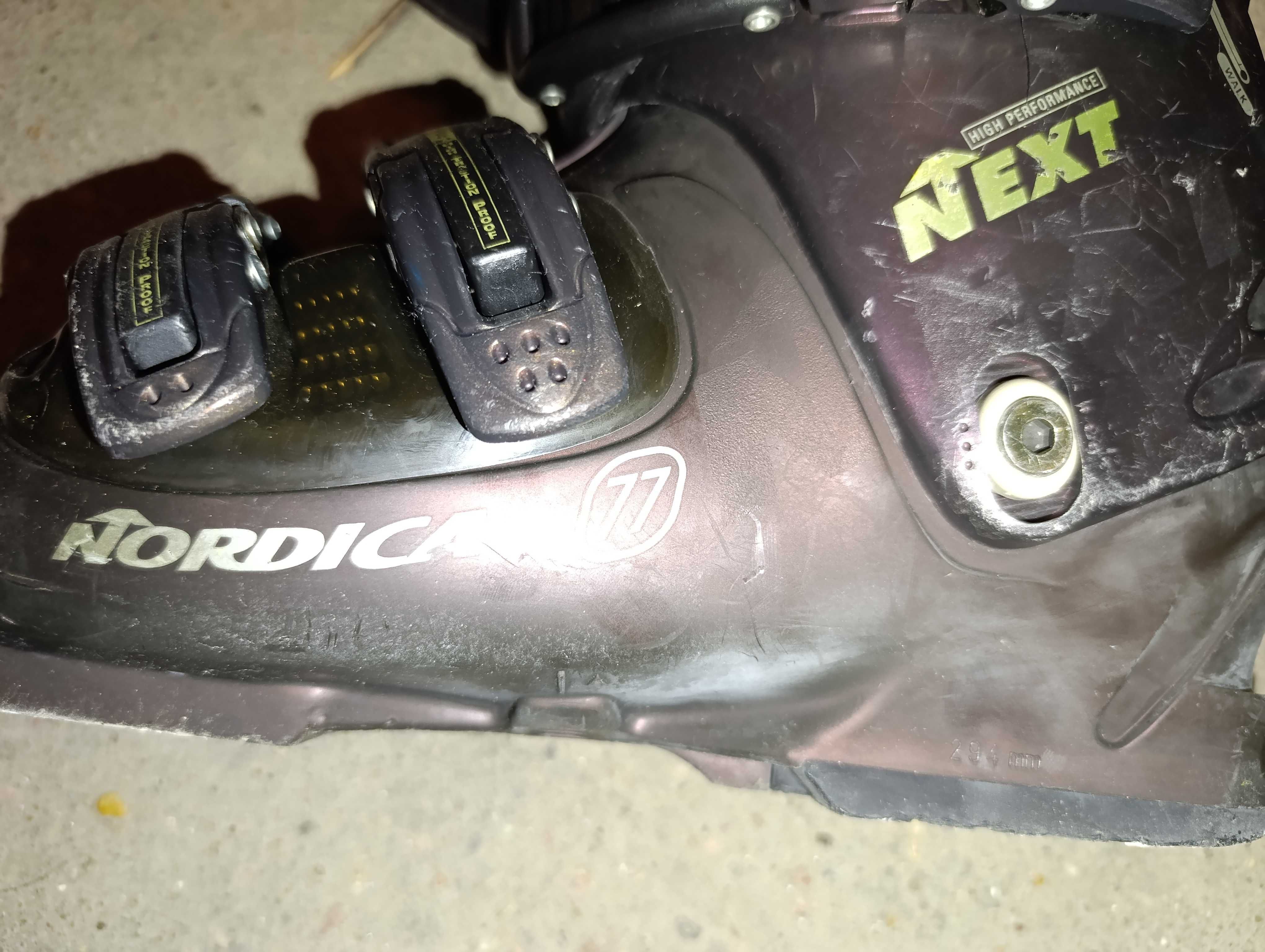Damskie buty narciarskie Nordica 77 NEXT HighPerformance rozmiar 294mm
