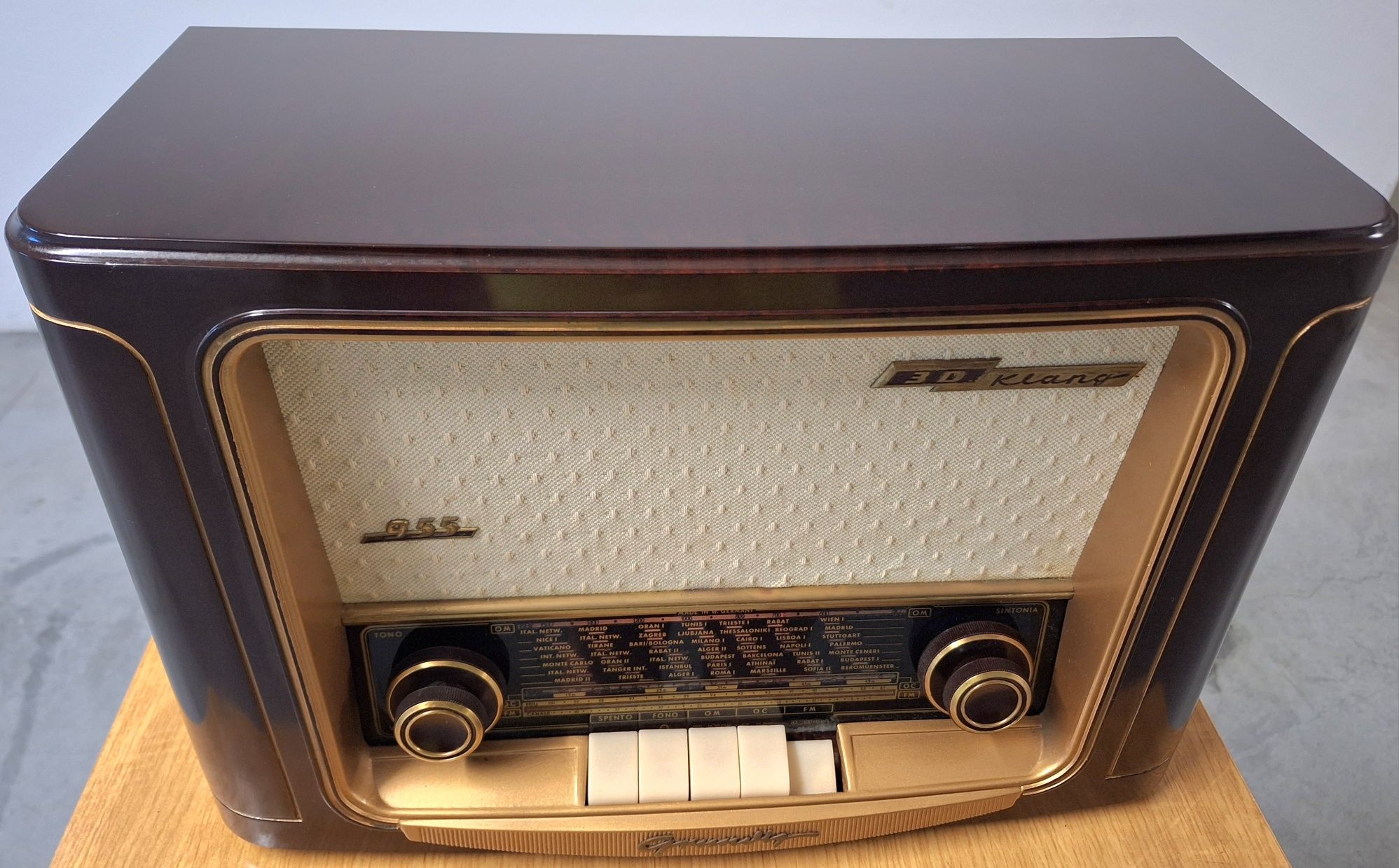 Rádio Grundig 955 3D Klang