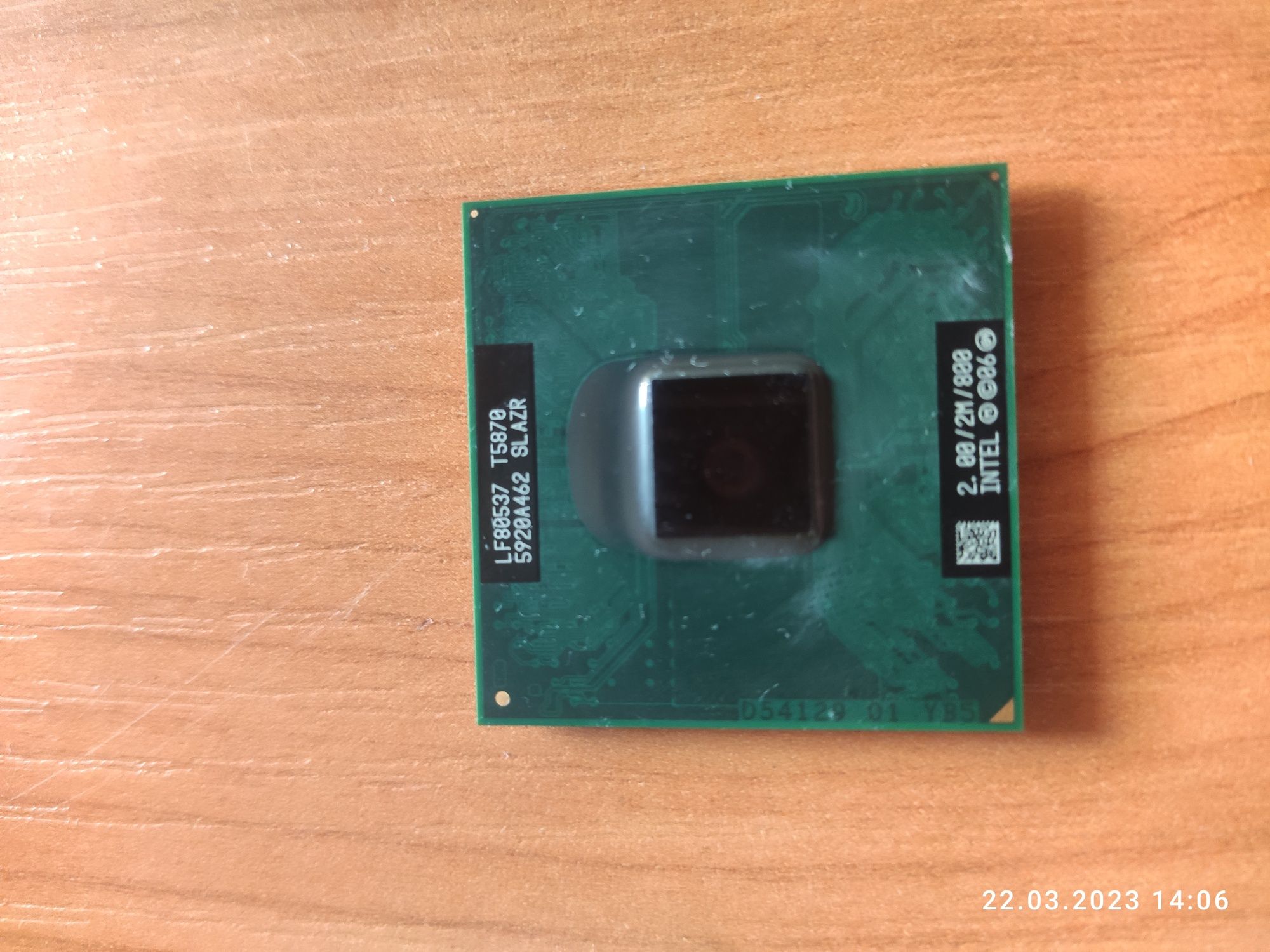 Intel T3300,T4200,T5870,E6700. AMD Turion 64 MK-36