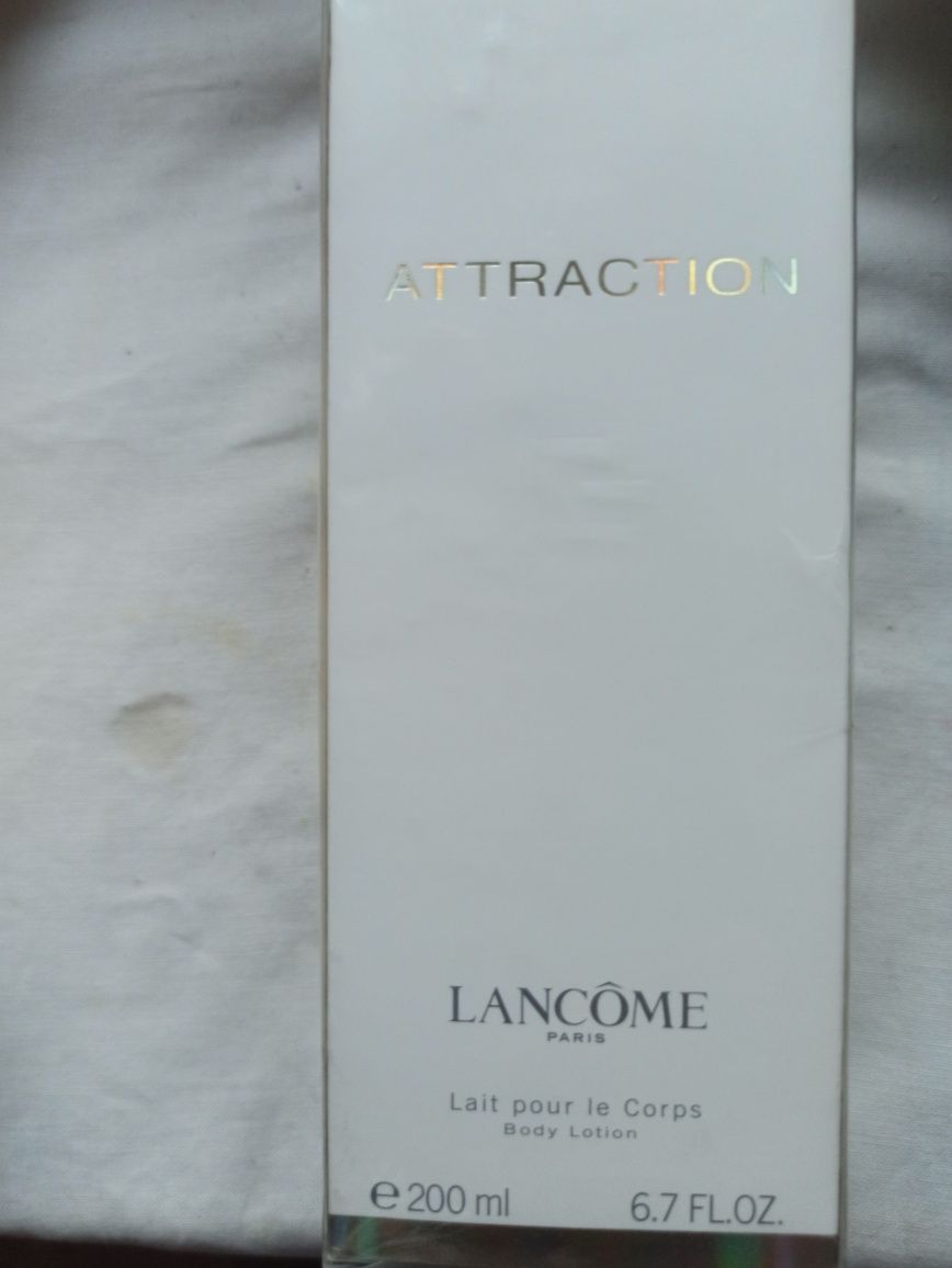 Unikat"Attraction Lancome" o wyrafinowanym zapachu woda toalet i lotio