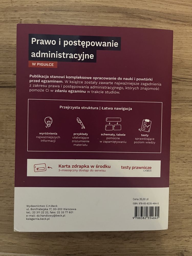 Prawo i postępowanie administracyjne w pigułce