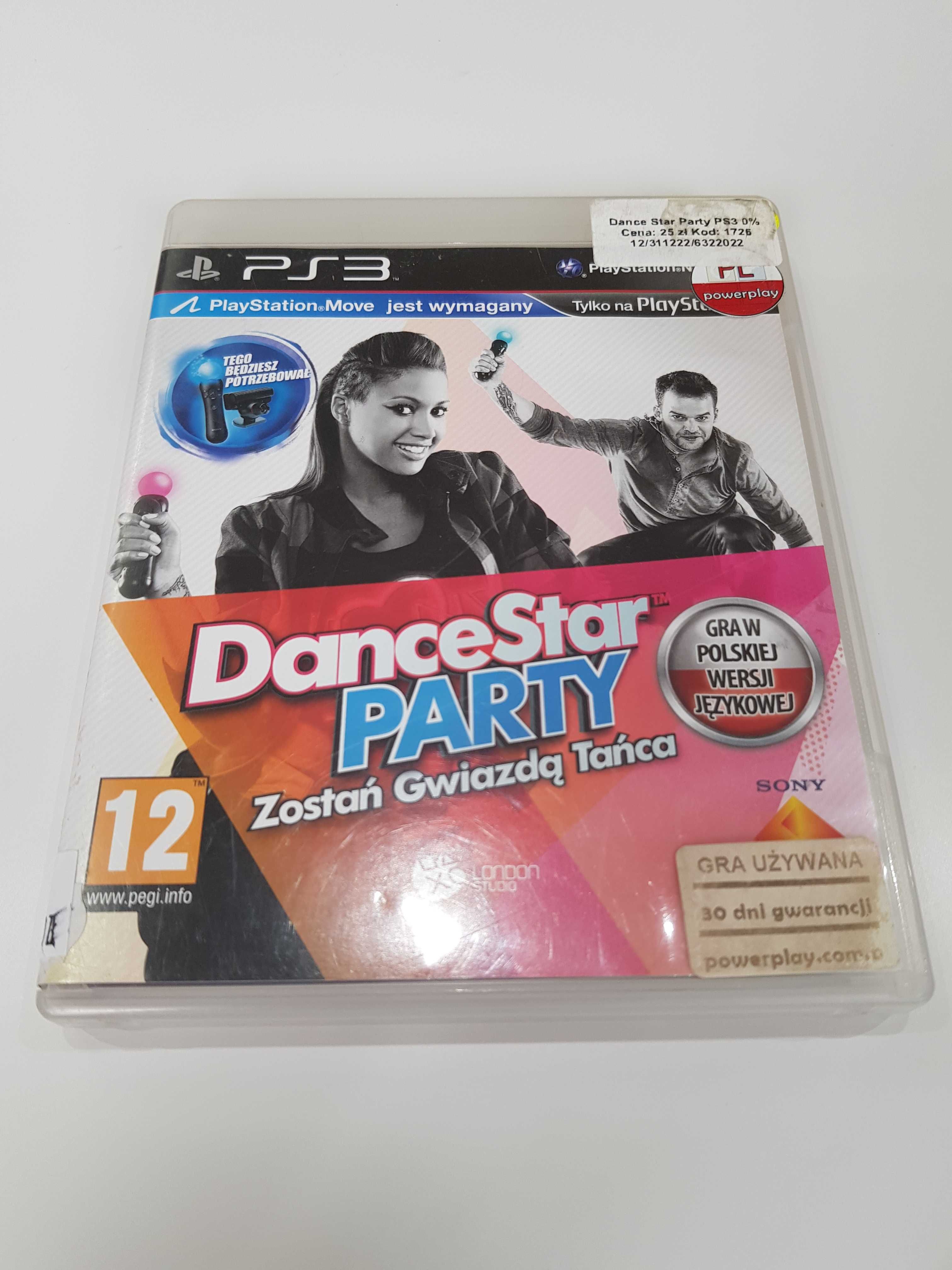 Dance Star Party PS3 Sklep Iława