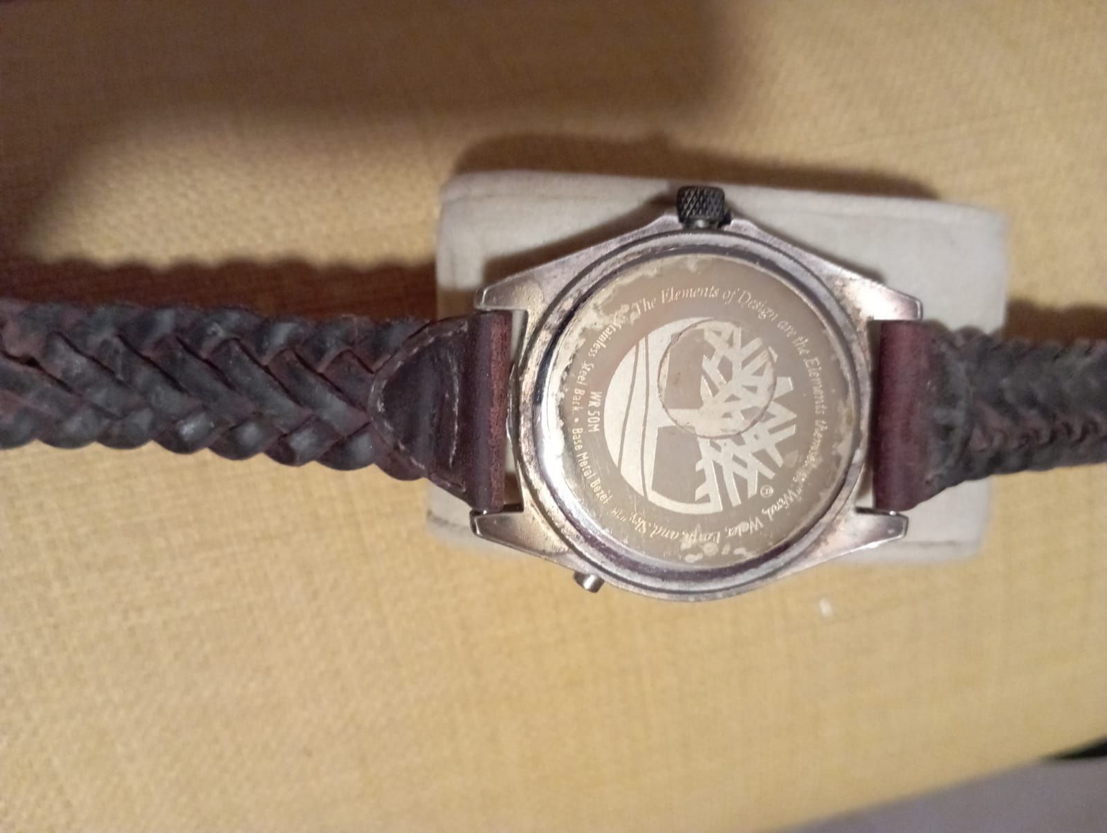 Relógio Timberland bracelete em pele