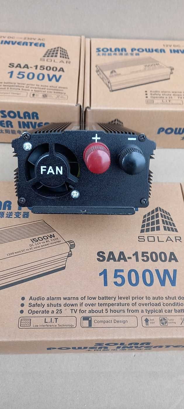 Преобразователь напряжения Solar Power Inverter 12V в 220V 1000W