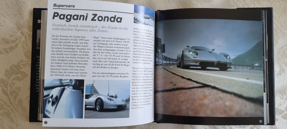 Supercars m.in Bugatti Veyron, TVR, Pagani, Langerwehe Evo, Maserati
