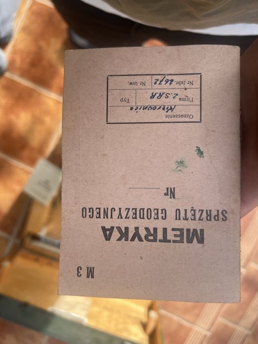 Teodolit z 1954 roku