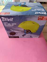 Kask narciarski S/M Crivit kinder-und-snow-boardhelm