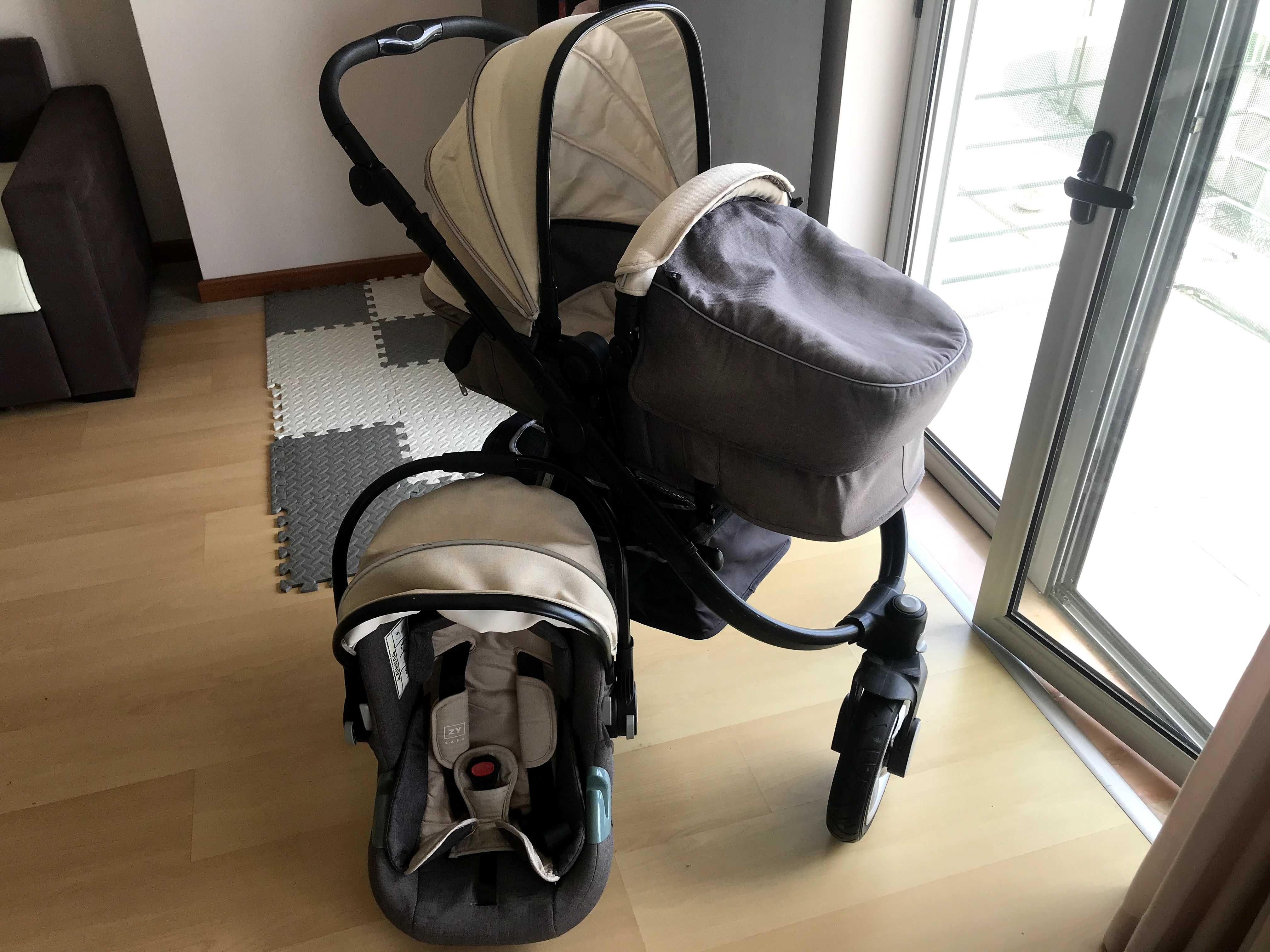 carrinho de bebê ZY Duo Adventure