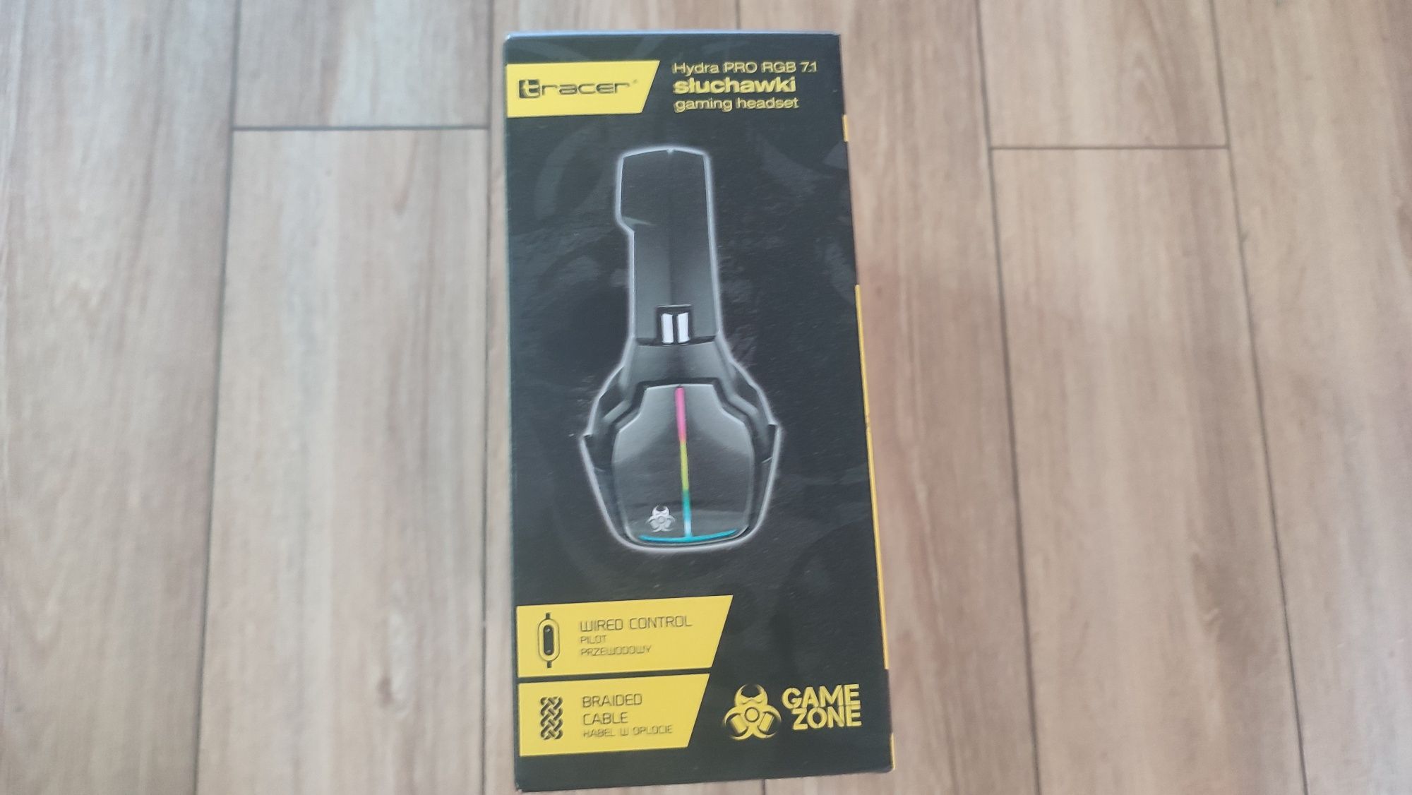 słuchawki gamingowe hydra pro RGB 7.1